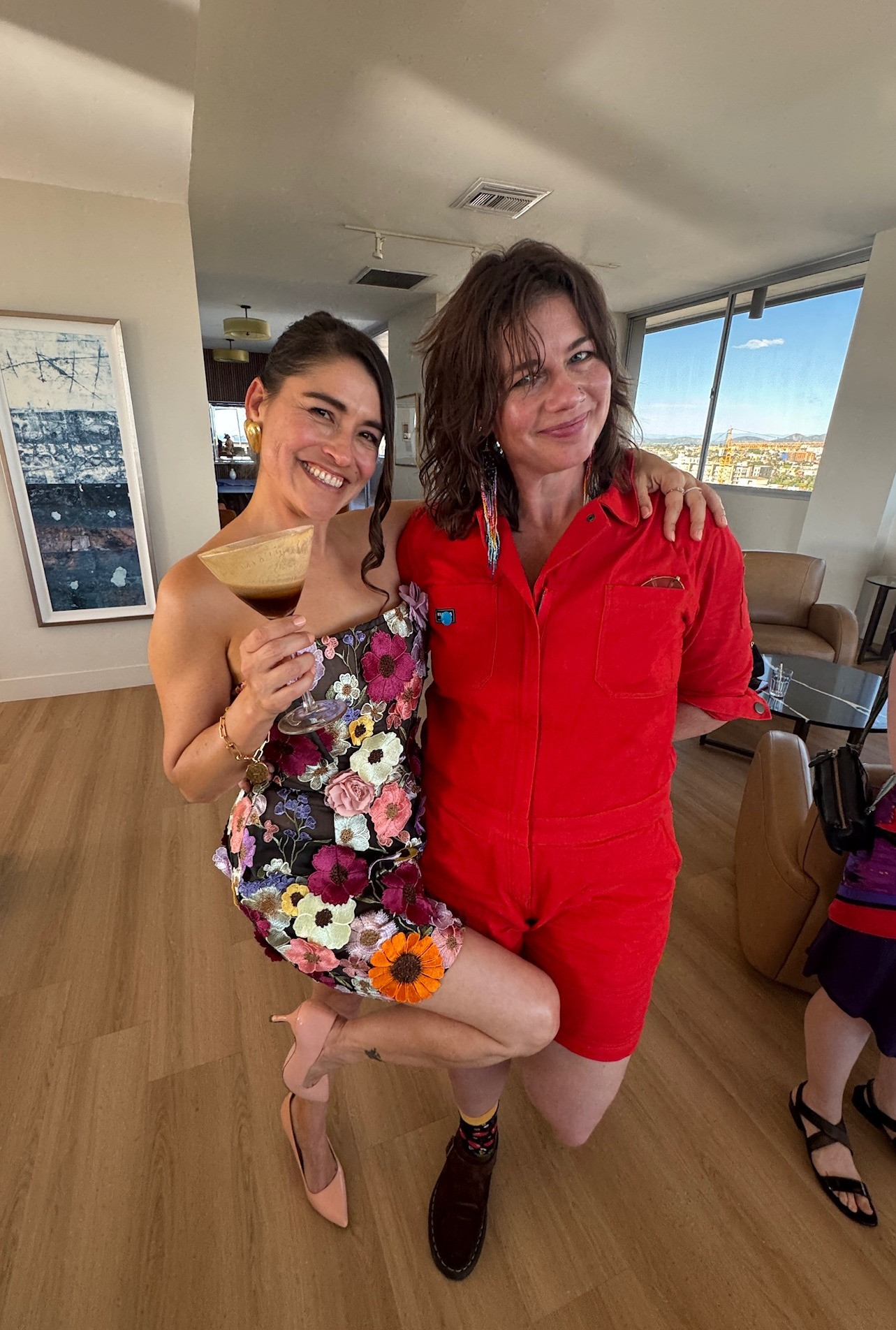 Birthday party outfit:  Bronx and Branco Mini Floral Dress with Ally Shoes pumps and J Crew Heart Earrings.  

 

#LTKootd #LTKSeasonal #LTKOver40