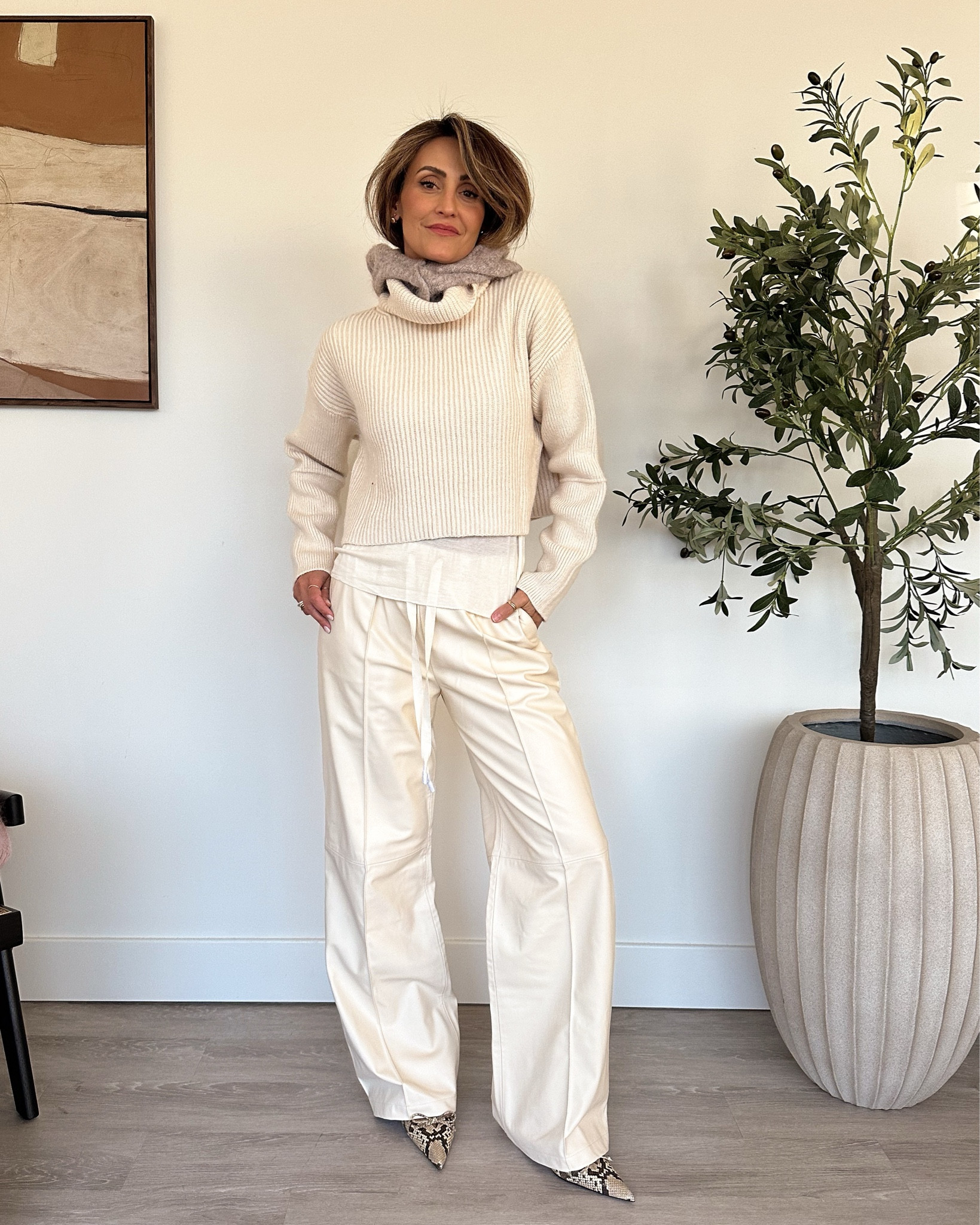 Neutral layers, I love the pull on hoodie that adds warmth w/out adding volume or bulk pants size small/4 and tops small
All pieces under $100 

#LTKStyleTip #LTKFindsUnder100 #LTKWorkwear