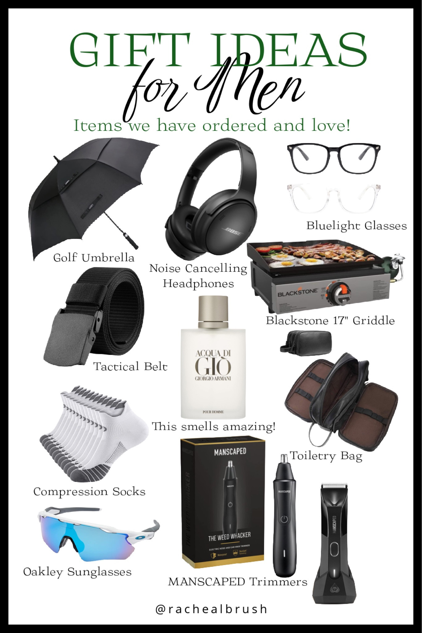 Gifts for him. Gift ideas for men. Holiday gifts for men. Gift guide  

These are all items we have purchased and love! 

#LTKmens #LTKGiftGuide #LTKHoliday