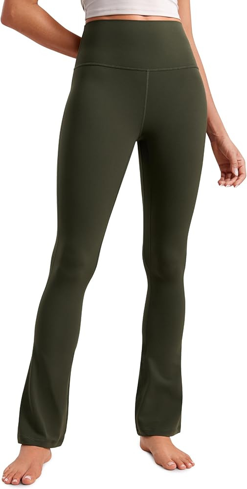 CRZ YOGA Butterluxe High Waist Mini Flared Leggings for Women 30" / 31.5" - Bootcut Yoga Pants wi... | Amazon (US)