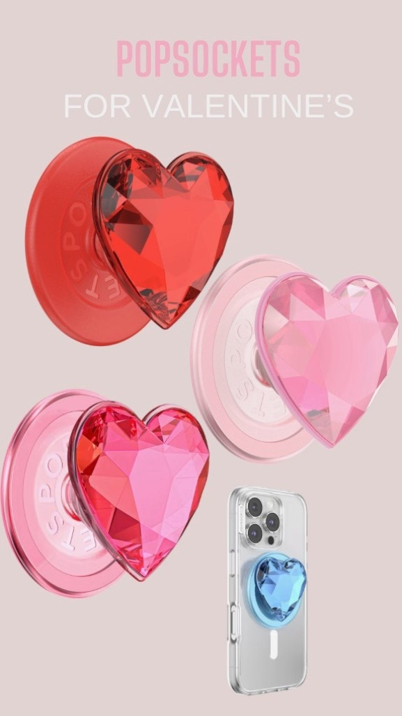 How cute are these heart-shaped MagSafe Popsockets for Valentine’s? So many pretty colors to choose from! I love the light pink, of course ;)


#LTKSeasonal #LTKFindsUnder50