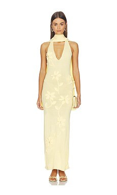 Capittana Uchi Dress in Yellow from Revolve.com | Revolve Clothing (Global)