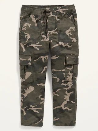 Functional-Drawstring Camo-Print Cargo Pants for Toddler Boys | Old Navy (CA)
