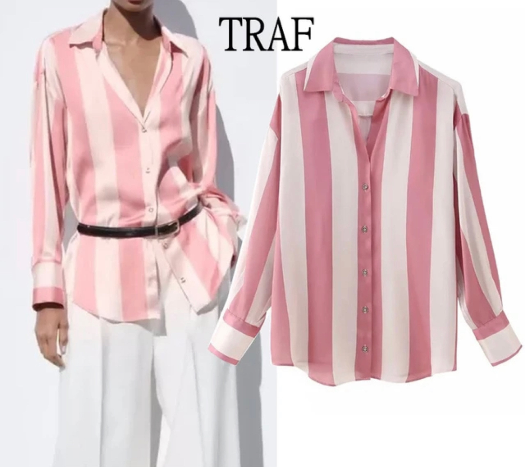 Pink & white stripe shirt 

#LTKsalealert #LTKFind #LTKstyletip