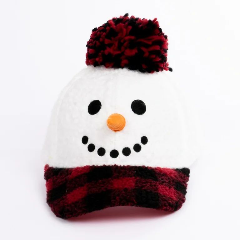 Sherpa Fleece Snowman Party Hat, Unisex, by Holiday Time | Walmart (US)