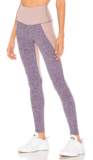 Beyond Yoga Off Duty High Waisted Long Legging in Deep Amethyst & Wild Wisteria | Revolve Clothing (Global)