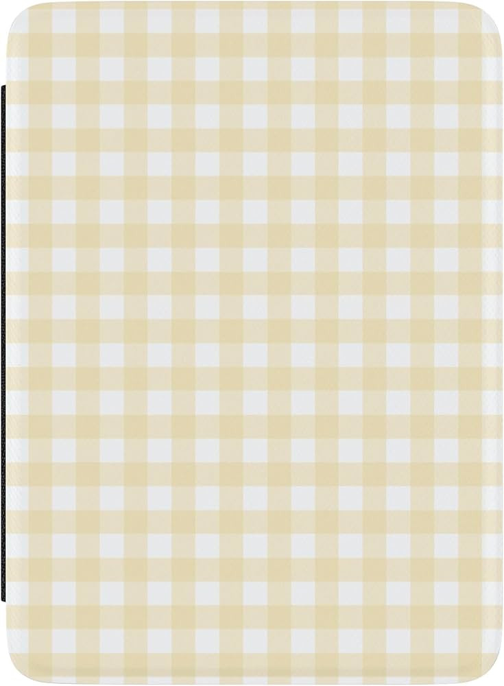 Casely Kindle Case | Pastel Picnic | Yellow Gingham | Compatible with 7” Kindle Colorsoft and 7... | Amazon (US)