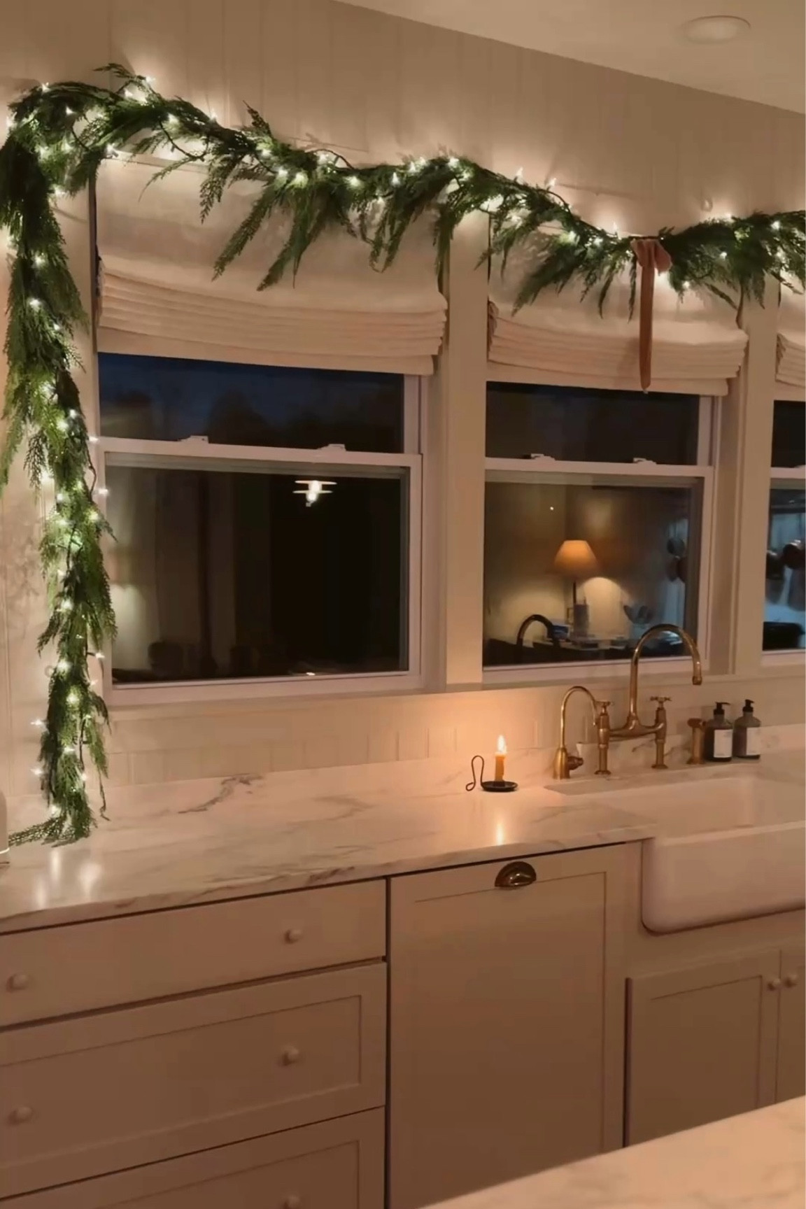 Realistic faux Christmas cedar garland

#LTKSeasonal #LTKHoliday #LTKHome