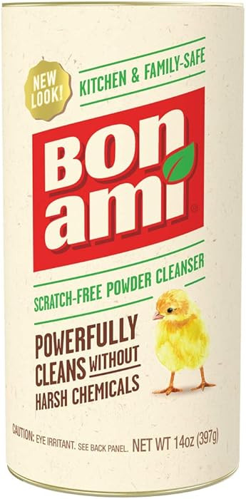 BON AMI Powder Cleanser for Kitchens & Bathrooms - All Types of Surfaces, Cleans Grime & Dirt, Po... | Amazon (US)