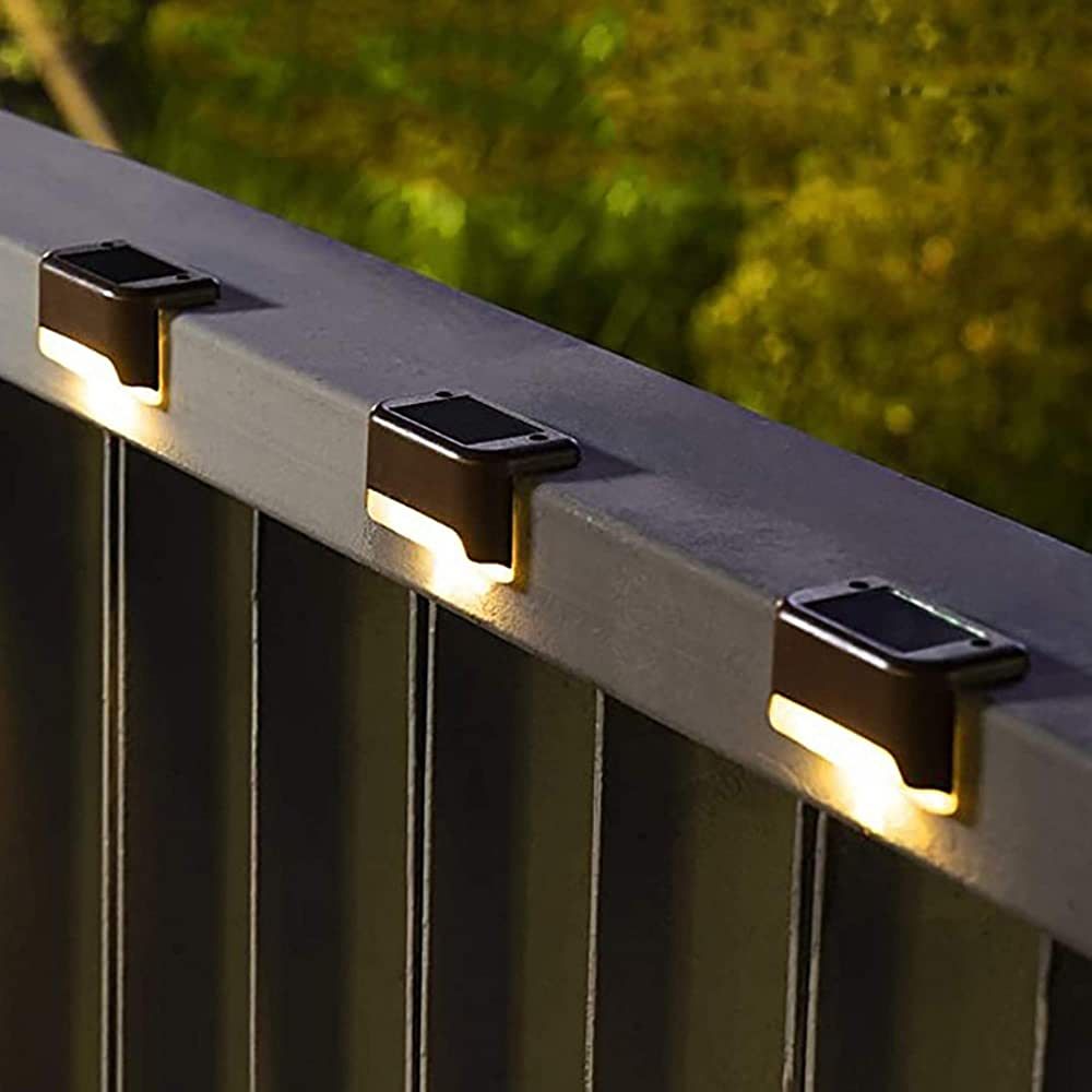SOLPEX Solar Deck Lights Outdoor 16 Pack, Solar Step Lights Waterproof Led Solar lights for Outdo... | Amazon (US)