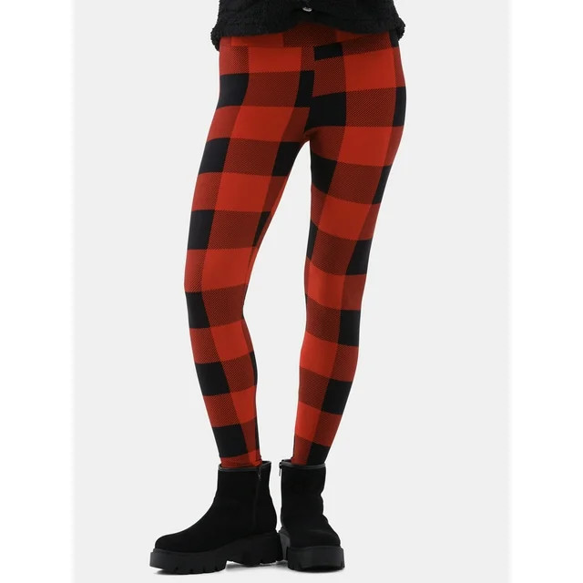 No Boundaries Sueded Ankle Leggings, 27.5” Inseam, 1 or 2-Pack, Women's | Walmart (US)