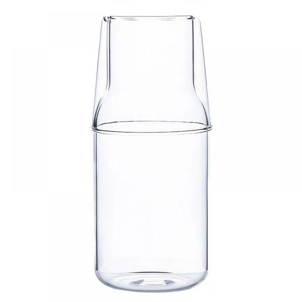 Magazine Clear water bottle glass set Clear drinking pot With single glass milk glass - Walmart.c... | Walmart (US)
