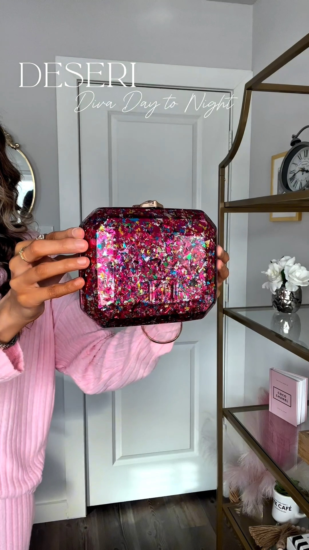 DESERI DIVA clutch is so beautiful!
Love how weighty and shiny the chain is! Great quality and price point! Love this designer brand !


#LTKdayinmylife #LTKgrwm #LTKootd