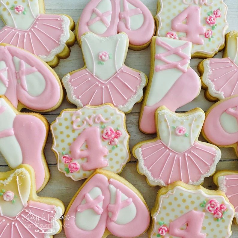 Ballerina Cookies, ballerina party, ballet favors, ballet cookies, tutu cookies | Etsy (US)
