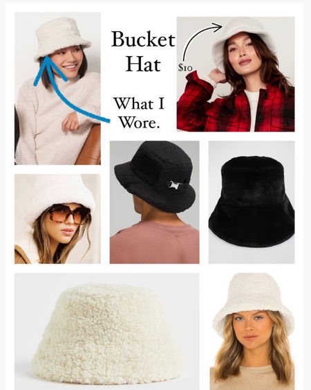 Sherpa and faux fur bucket hats 

#LTKGiftGuide #LTKSeasonal #LTKHoliday