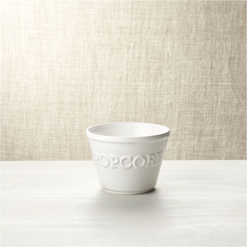 Small Popcorn Bowl + Reviews | Crate & Barrel | Crate & Barrel