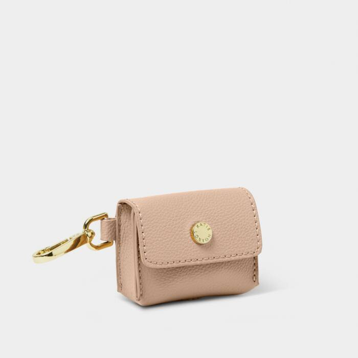 Evie Clip-On Airpod Case in Nude Pink | Katie Loxton Ltd. (UK)