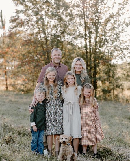 Fall Family photo inspo! Girls outfits are from ROOLEE!! 

#LTKHoliday #LTKfamily #LTKSeasonal