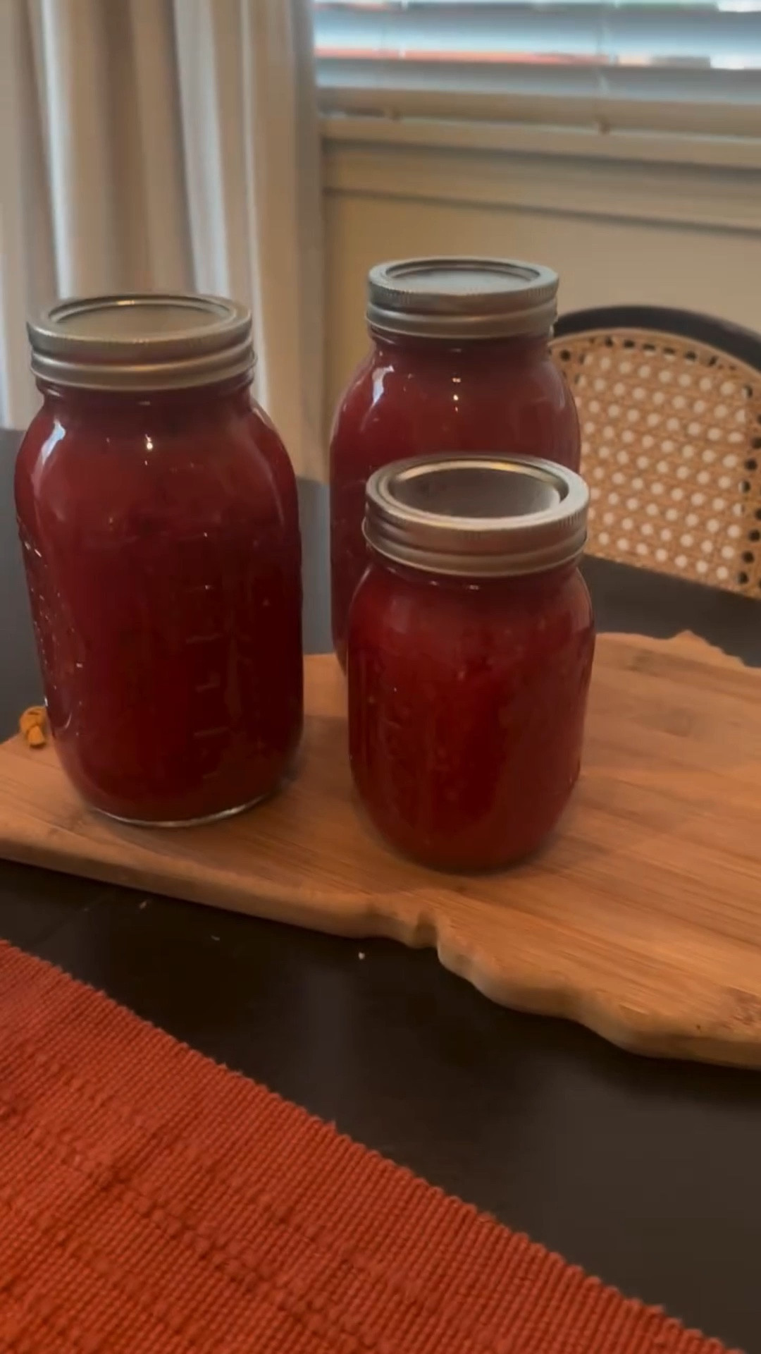 Another afternoon of stocking the pantry ❤️ 

Our farmers market had a ton of tomatoes, so this time I tried the Ball Canning vodka sauce base. All we need is some homemade pasta or gnocchi and some cream to mix with the sauce base and we’ll be set for an easy, at home meal this winter! 

#vodkasauce #madefromscratchwithlove❤️ #preserving #preservingtheharvest

#LTKFamily #LTKSeasonal #LTKHome