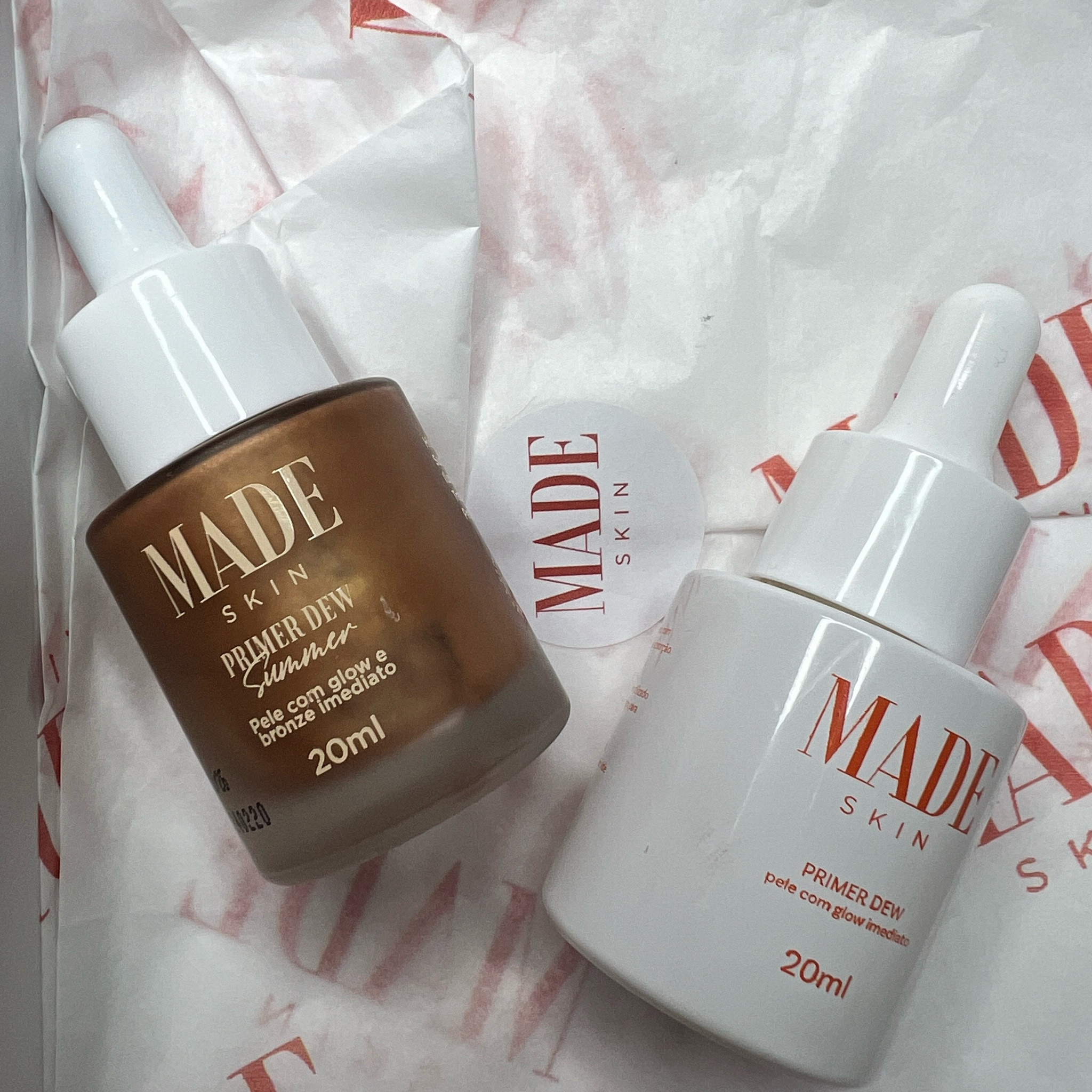 novos primers MADE SKIN