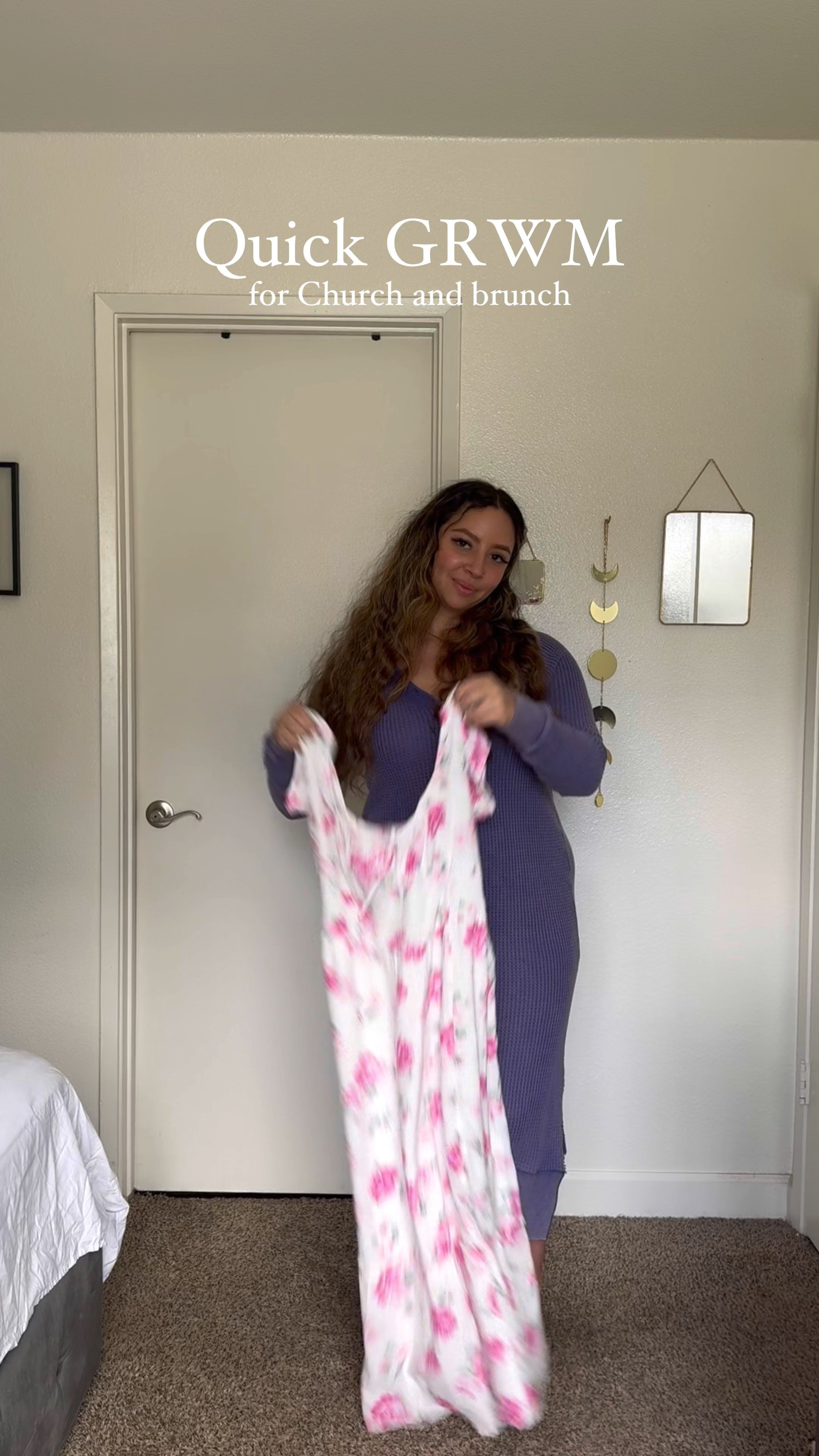 GRWM for church and brunch! floral modest dress for spring and light makeup 🩷

#LTKstyletip #LTKxSephora #LTKSeasonal