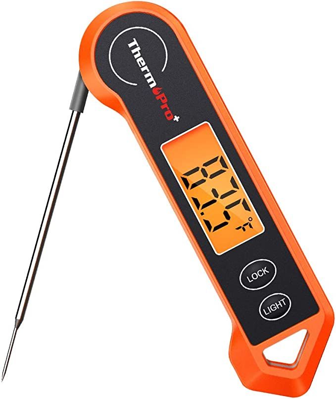 ThermoPro TP19H Digital Meat Thermometer for Cooking with Ambidextrous Backlit, Waterproof Kitche... | Amazon (US)