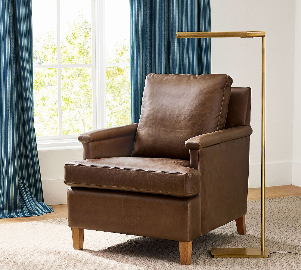 Arthur Leather Chair | Pottery Barn (US)