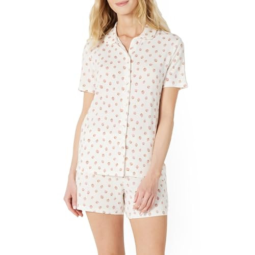 Amazon Essentials x Sofia Grainge Mommy and Me Short Sleeve Pajama Set | Amazon (US)