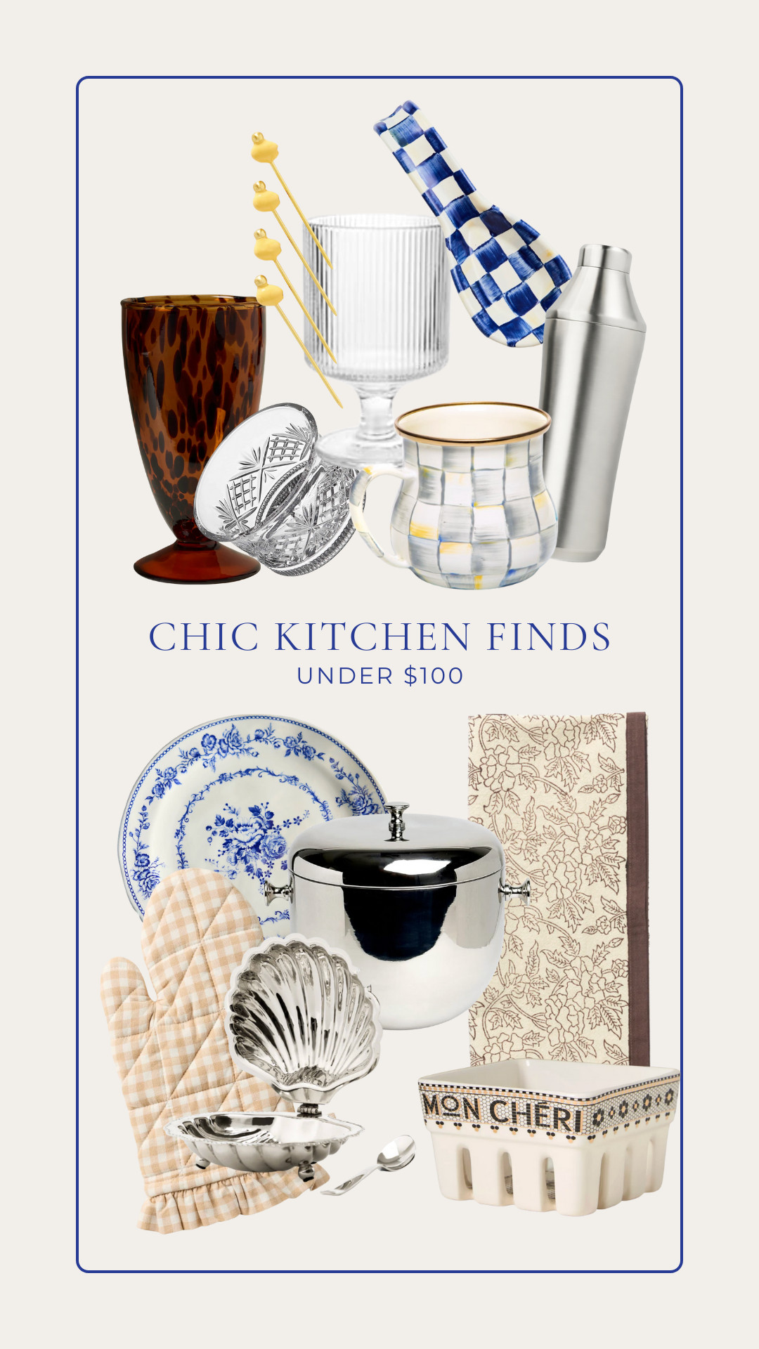 Chic Kitchen Finds | under $100 | Kitchen Essentials I love! 

 

 #LTKfoodie #LTKHome #LTKFindsUnder100