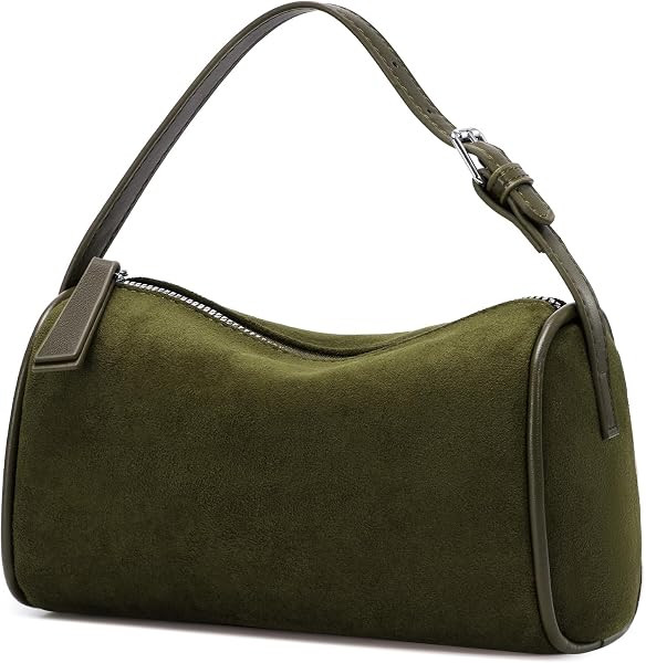 JASGOOD Suede Leather Crossbody Purses Bag for Women Fall Shoulder Handbags | Amazon (US)
