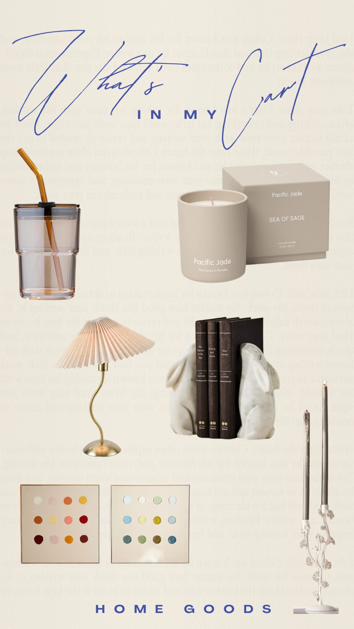 What’s In My Cart: Home Edition

#homedecor #homedecorinspo
