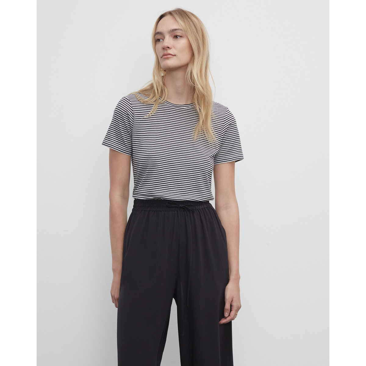 Signature Striped Leary Tee | Club Monaco (Global)