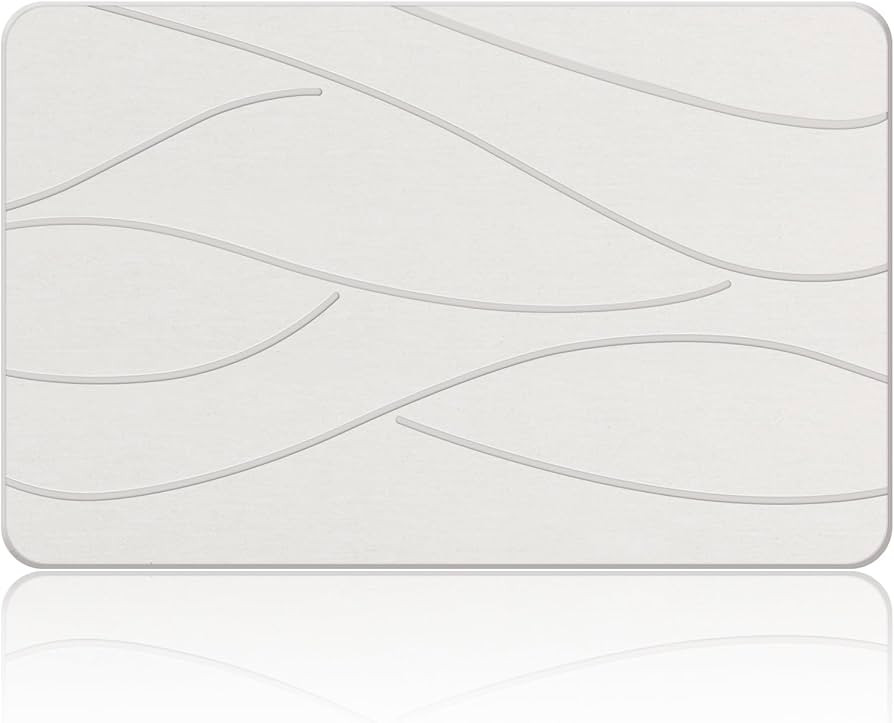 Stone Bath Mat Diatomaceous Earth Shower Mat Non-Slip Super Absorbent Stone Bath Mats for Bathroo... | Amazon (US)