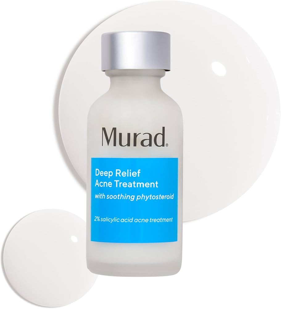 Murad Deep Relief Acne Treatment with 2% Salicylic Acid - Deep, Painful Acne Spot Treatment for F... | Amazon (US)