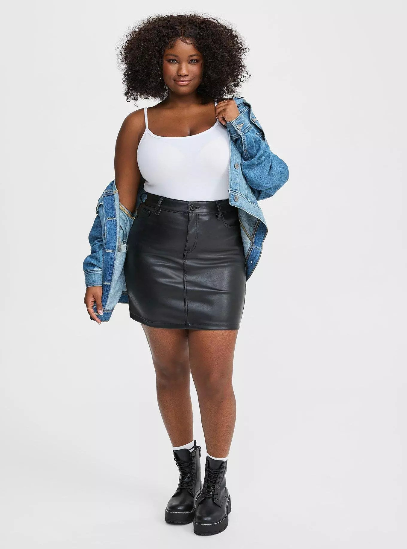 Mini PU 5-Pocket Skirt | Torrid (US & Canada)
