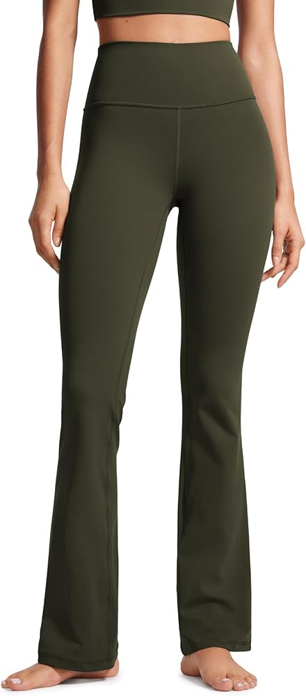 CRZ YOGA Womens Butterluxe High Waist Flare Pants 29" / 30.5" / 32" / 33.5" - Wide Leg Bootcut Yo... | Amazon (US)