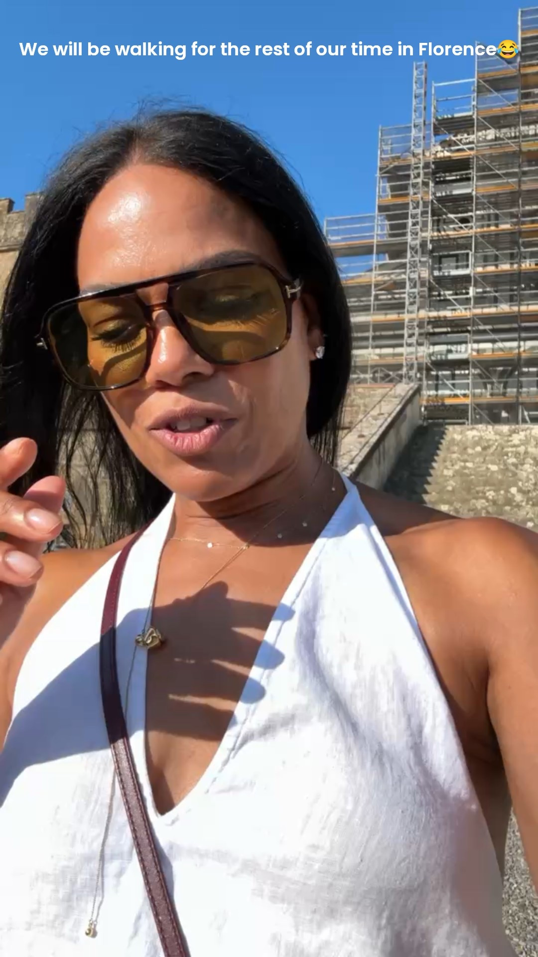 $45 Uber means we will be walking for the rest of our time in Florence 😂 also have gotten so many compliments on this top! It’s sold out in a lot of sizes but I linked similar ones

#LTKTravel #LTKOver40 #LTKStyleTip