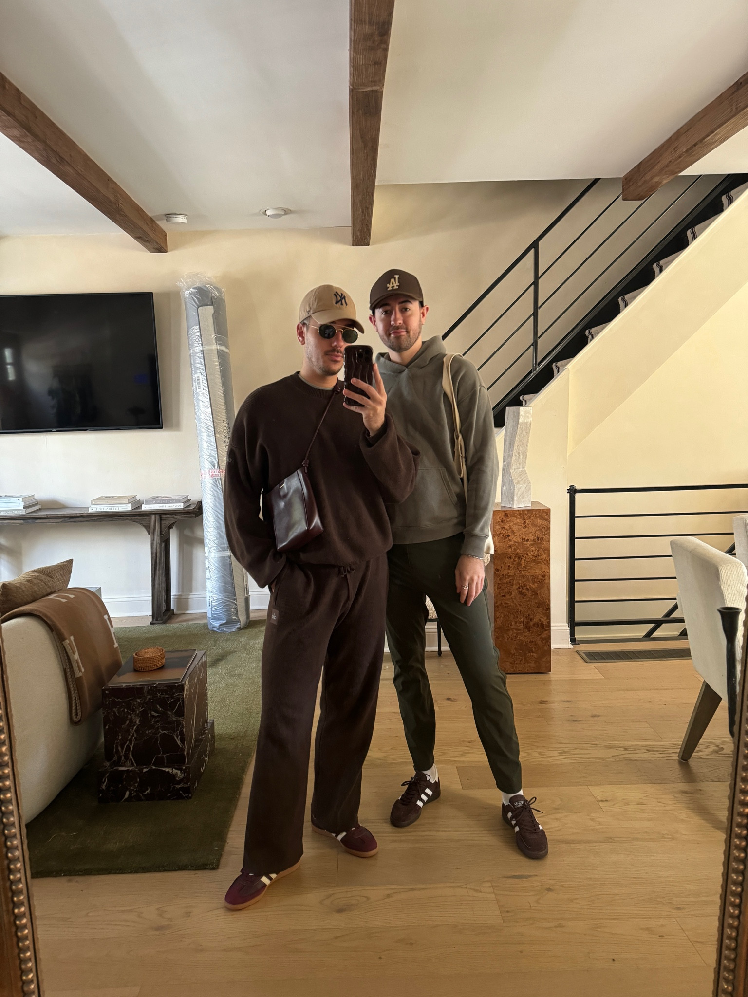 one thing about us…. you’ll always find us in a matching sweat set 👍🏼  

#LTKU #LTKmens