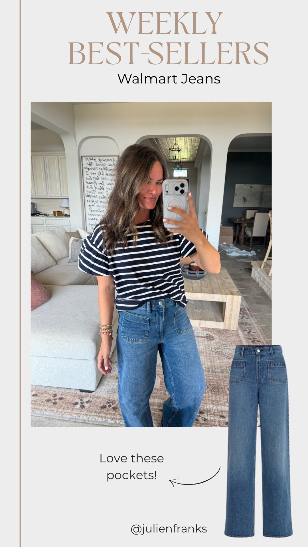 These jeans are from Walmart but they’re giving Anthro 🙌🏼

#LTKSaleAlert #LTKootd #LTKgrwm