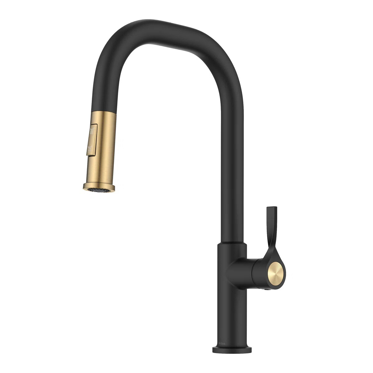 Kraus Torak 2-Function Single Handle Pull Down Kitchen Faucet KPF-2841SFBBMB | Wayfair North America