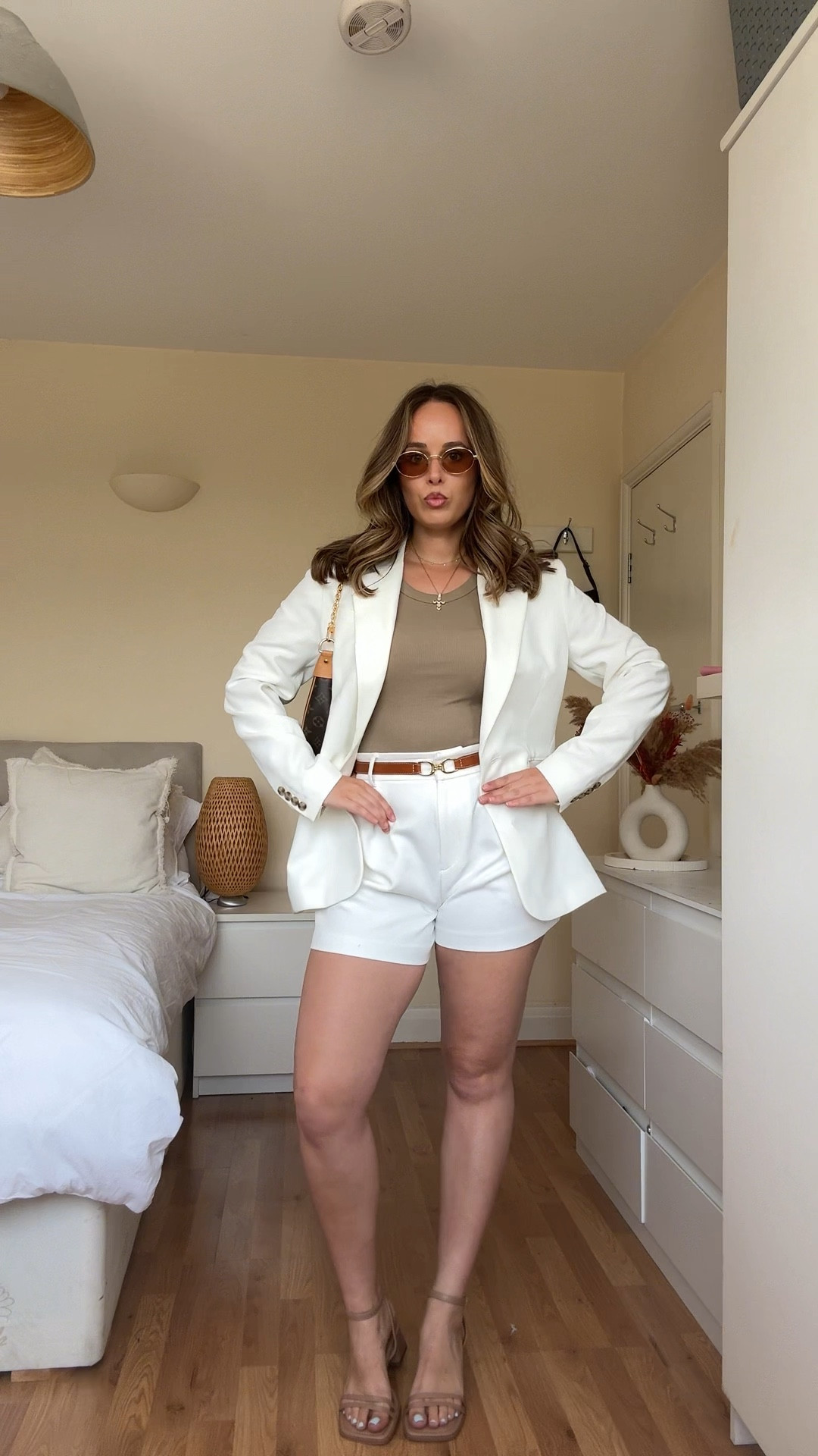 The base vs the looks: white tailored shorts in summer #tailoredshorts

#LTKuk #LTKsummer #LTKeurope