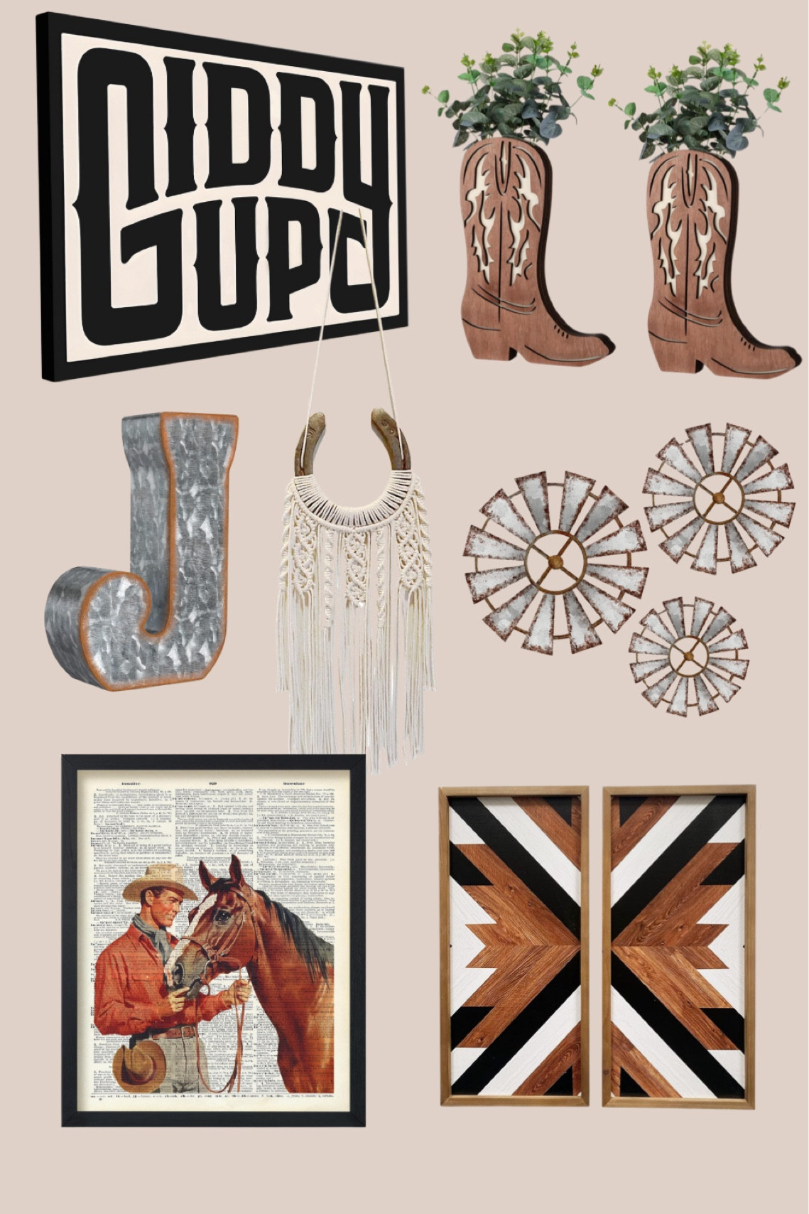 Western wall decor 

#LTKHome #LTKSeasonal #LTKGiftGuide