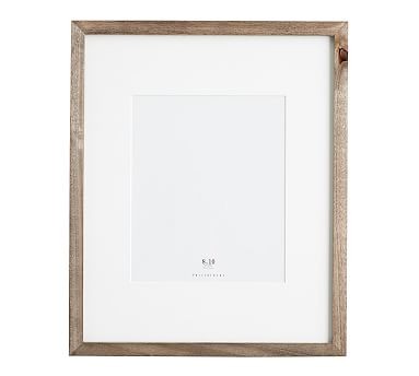 Wood Gallery Single Opening Frame, 8x10 - Gray | Pottery Barn (US)