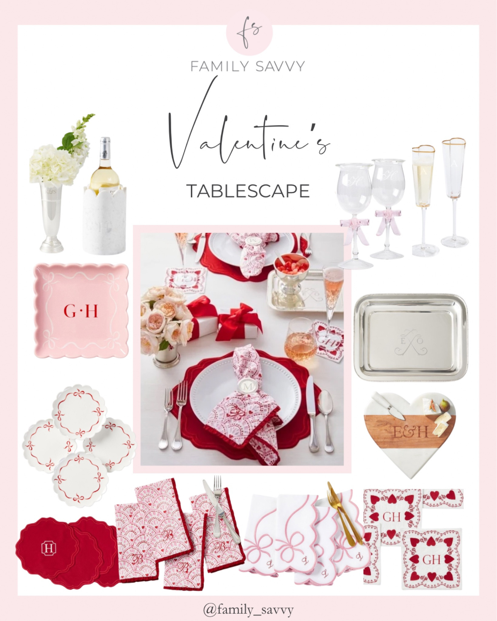Valentine's Tablescape from Mark & Graham! 💝

#LTKSeasonal #LTKHome #LTKGiftGuide