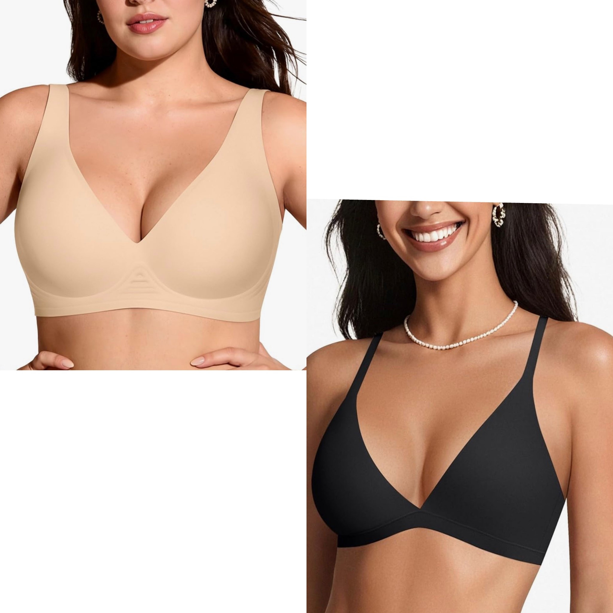 Support, lift, shape, and comfort is what we need in a bra. This one is a great price too. ON SALE! 

I added the link to a no padding, tshrit bra that is cute for laying or those days where you don’t want much. 👌🏻 It’s on sale. 

#LTKgrwm #LTKSaleAlert #LTKmomlife