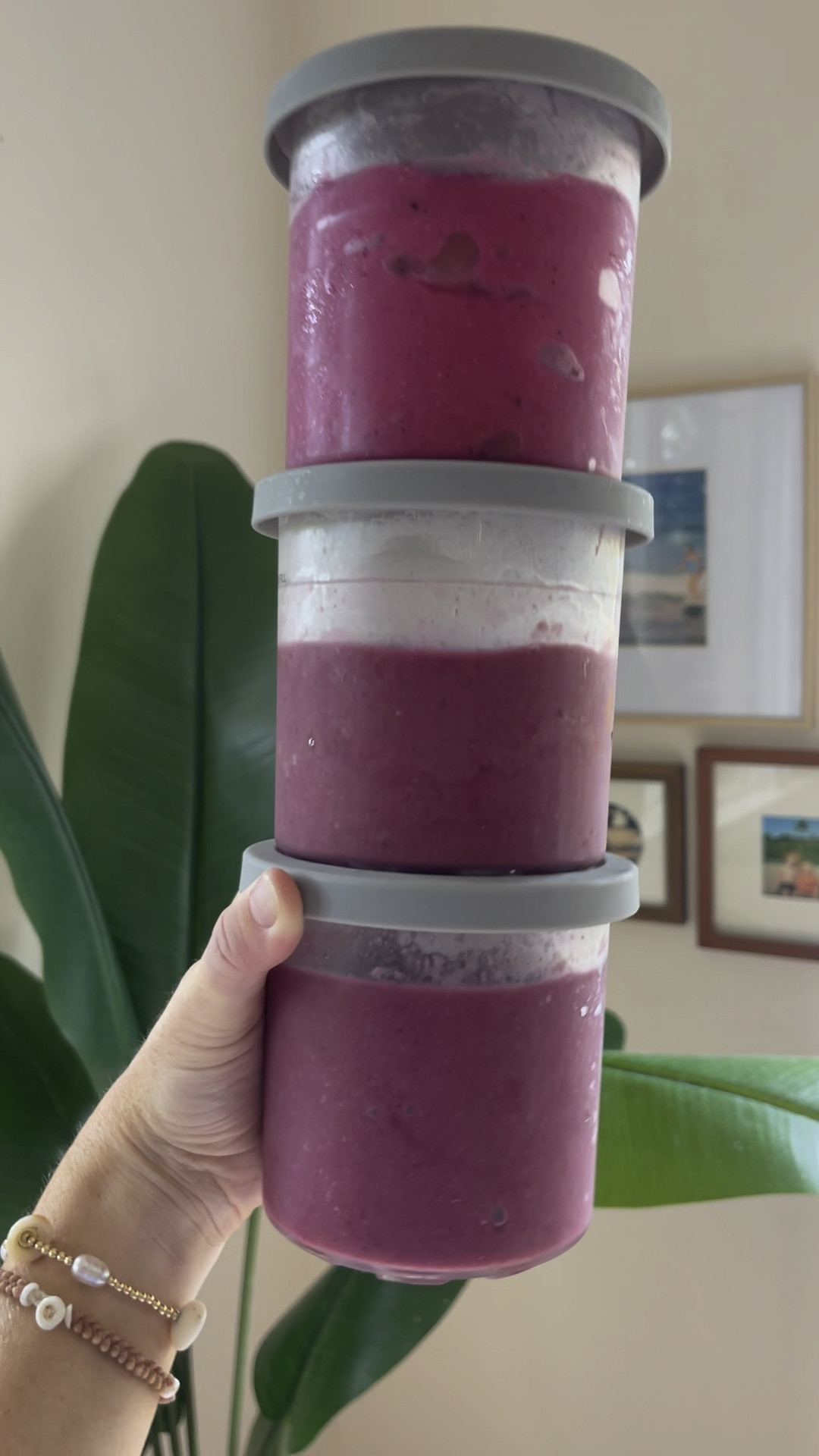 Smoothie bowls in the ninja creami are clutch 