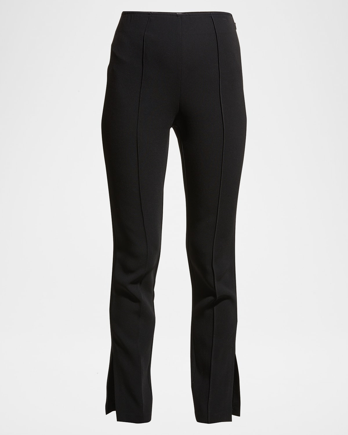 Brianne Slit-Leg Trousers | Neiman Marcus