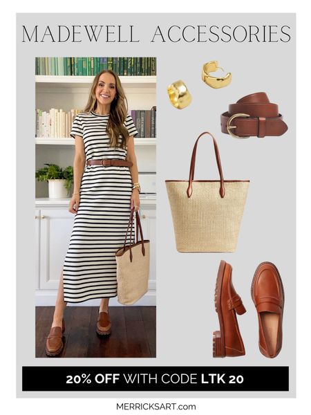 @madewell accessories to complete an outfit 20% off with code LTK20 (get 10% off @spanx dress with code MERRICKXSPANX) 

#LTKSaleAlert #LTKStyleTip #LTKxMadewell