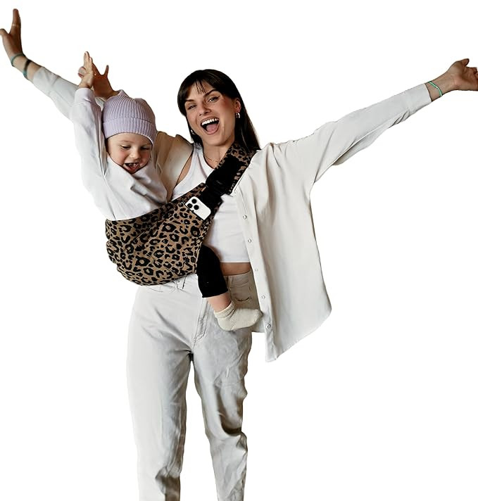 Toddler Carrier | Baby Sling Wrap - Adjustable Premium Cotton - 8 Months to 4 Years - 10-45 lbs (... | Amazon (US)
