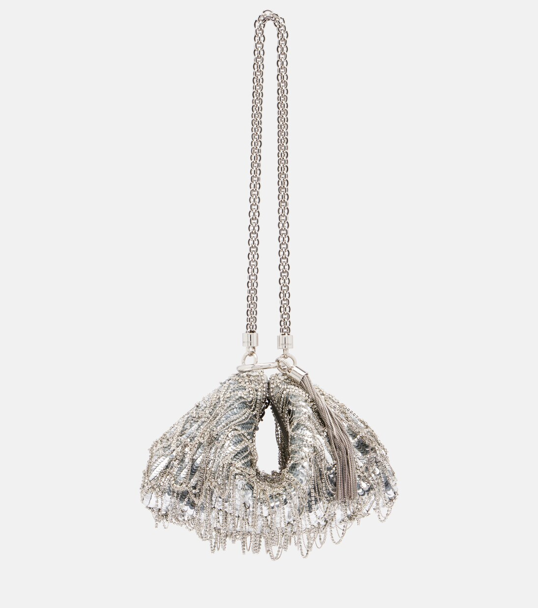 Callie Mini sequined satin clutch | Mytheresa (UK)